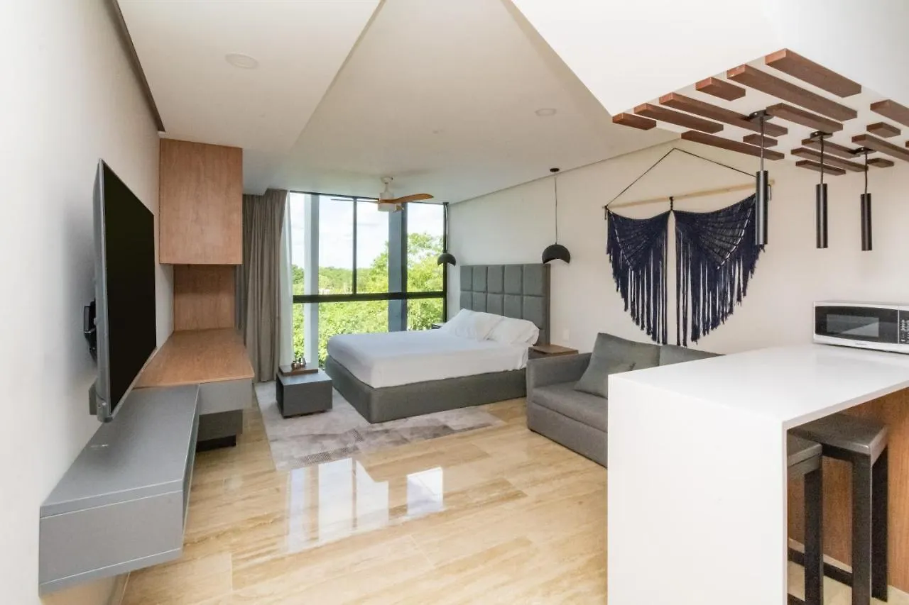 Elegante Ubicado En Aldea Zama Apartment Tulum 0*,
